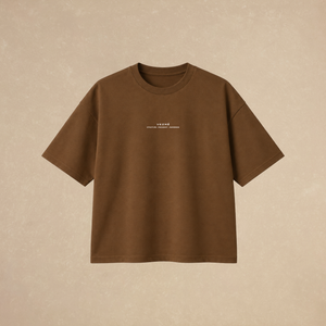 Playera Trilogía Boxy Café
