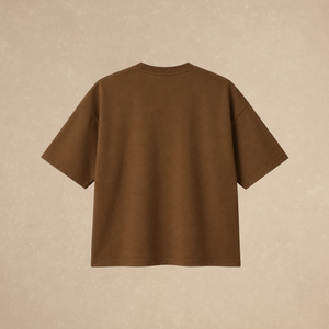 Playera Trilogía Boxy Café