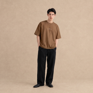 Playera Trilogía Boxy Café