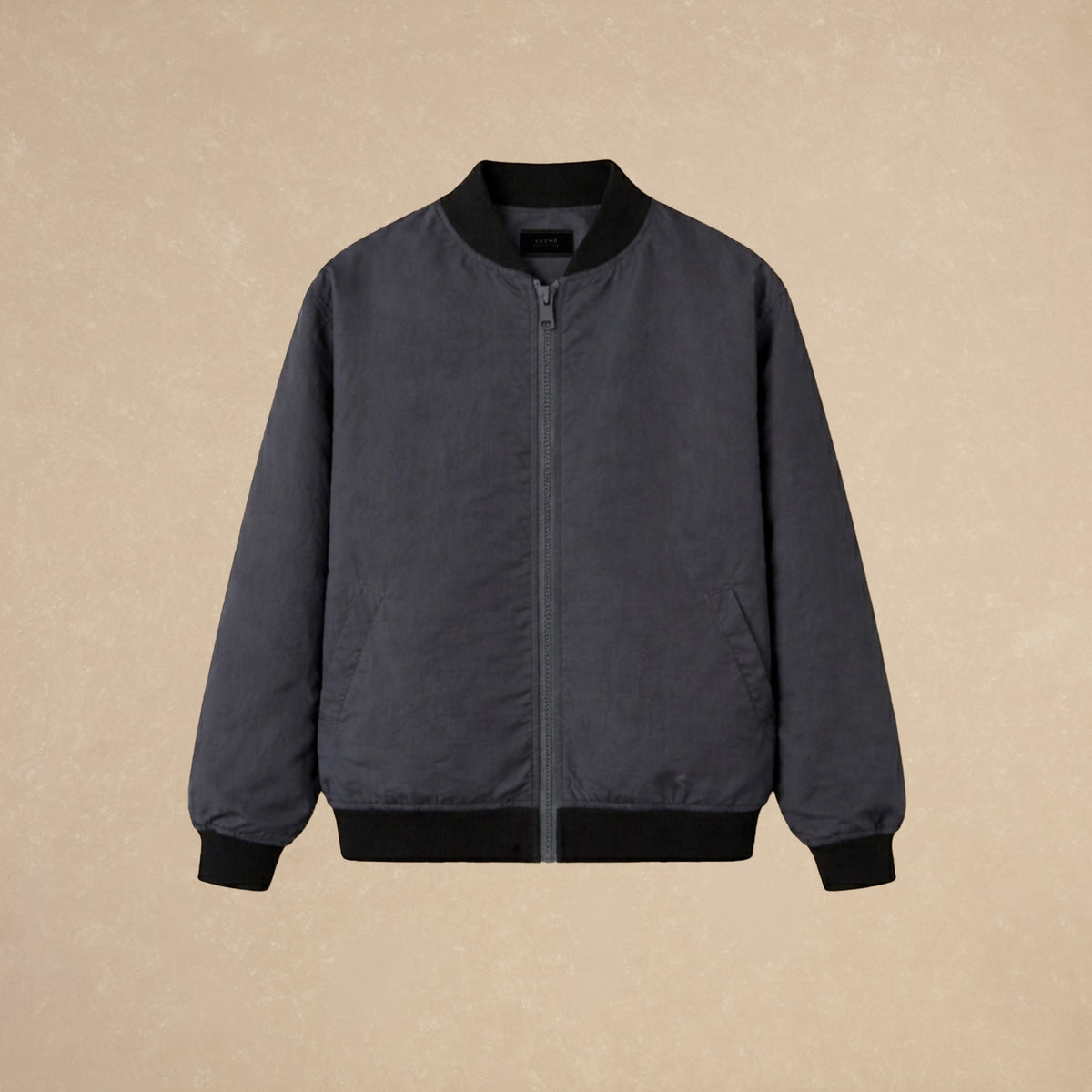 Bomber Jacket Gris Oversized x Nicolás Celis