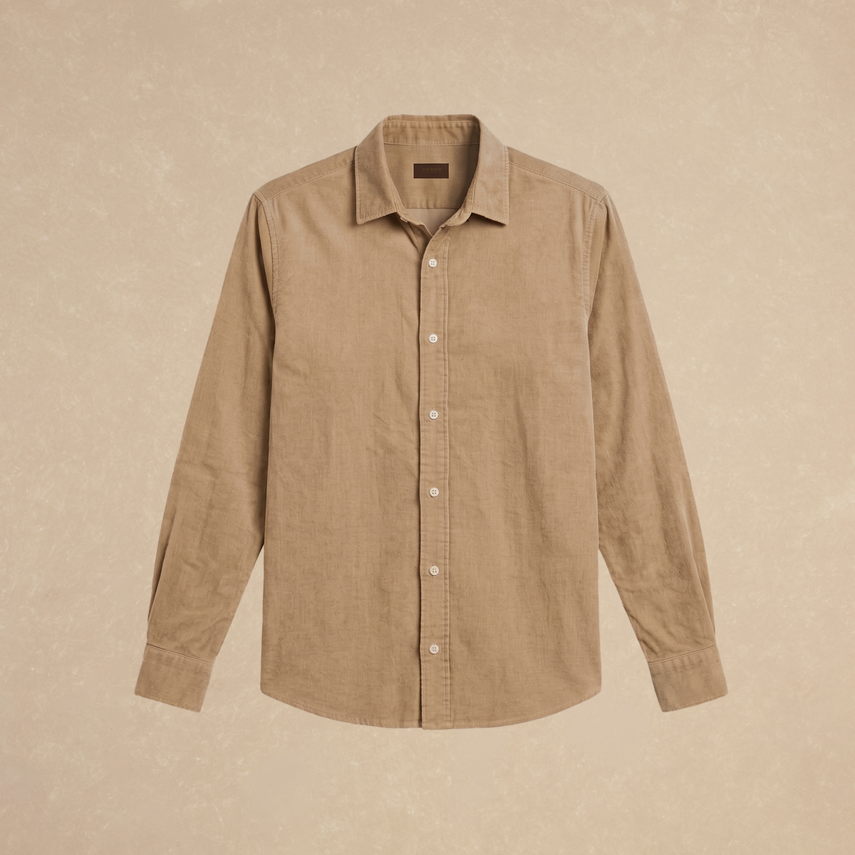 Camel Corduroy Shirt
