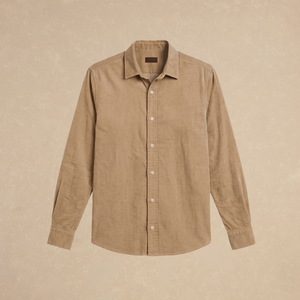 Camel Corduroy Shirt