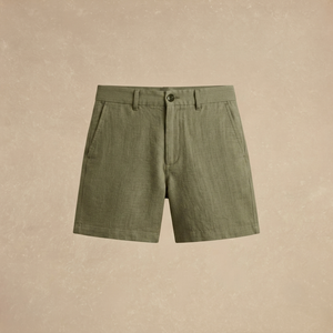 Short Verde de Lino