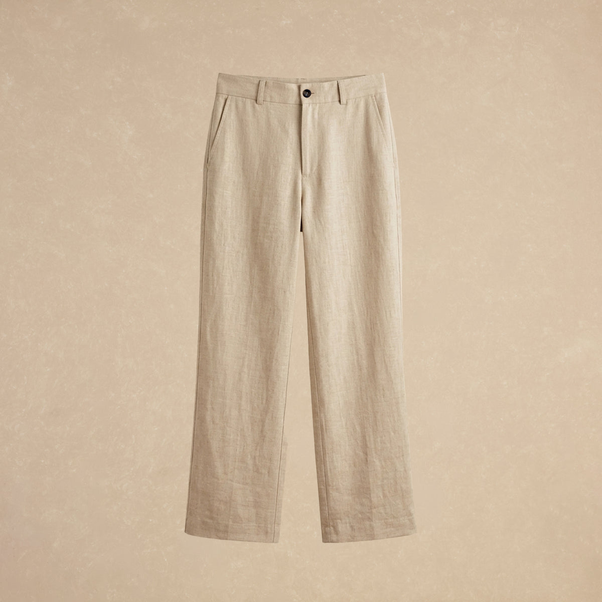 Pantalón Beige de Lino