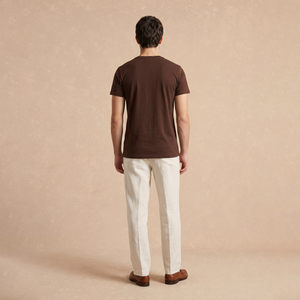 Pantalón Off-White de Lino