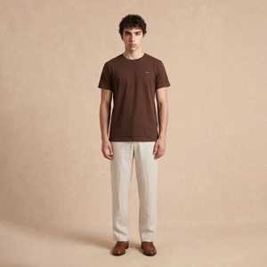 Pantalón Off-White de Lino