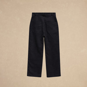 Pantalon Sarga Negro y Amplio
