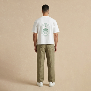 Pantalón Verde de Lino