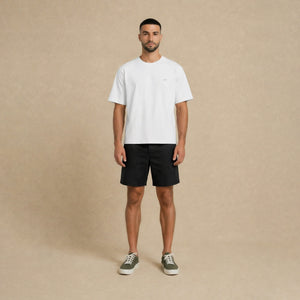 Playera Boxy Blanca Botanical
