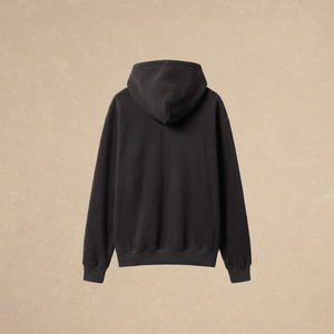 Sudadera Capucha Negra Doble Cara