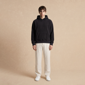 Sudadera Capucha Negra Doble Cara