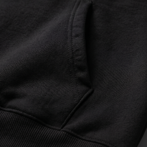 Sudadera Capucha Negra Doble Cara