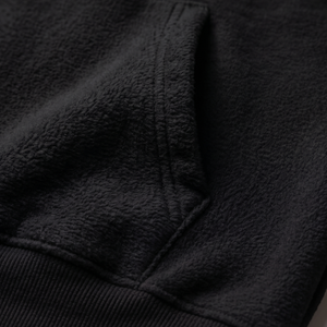 Sudadera Capucha Negra Doble Cara